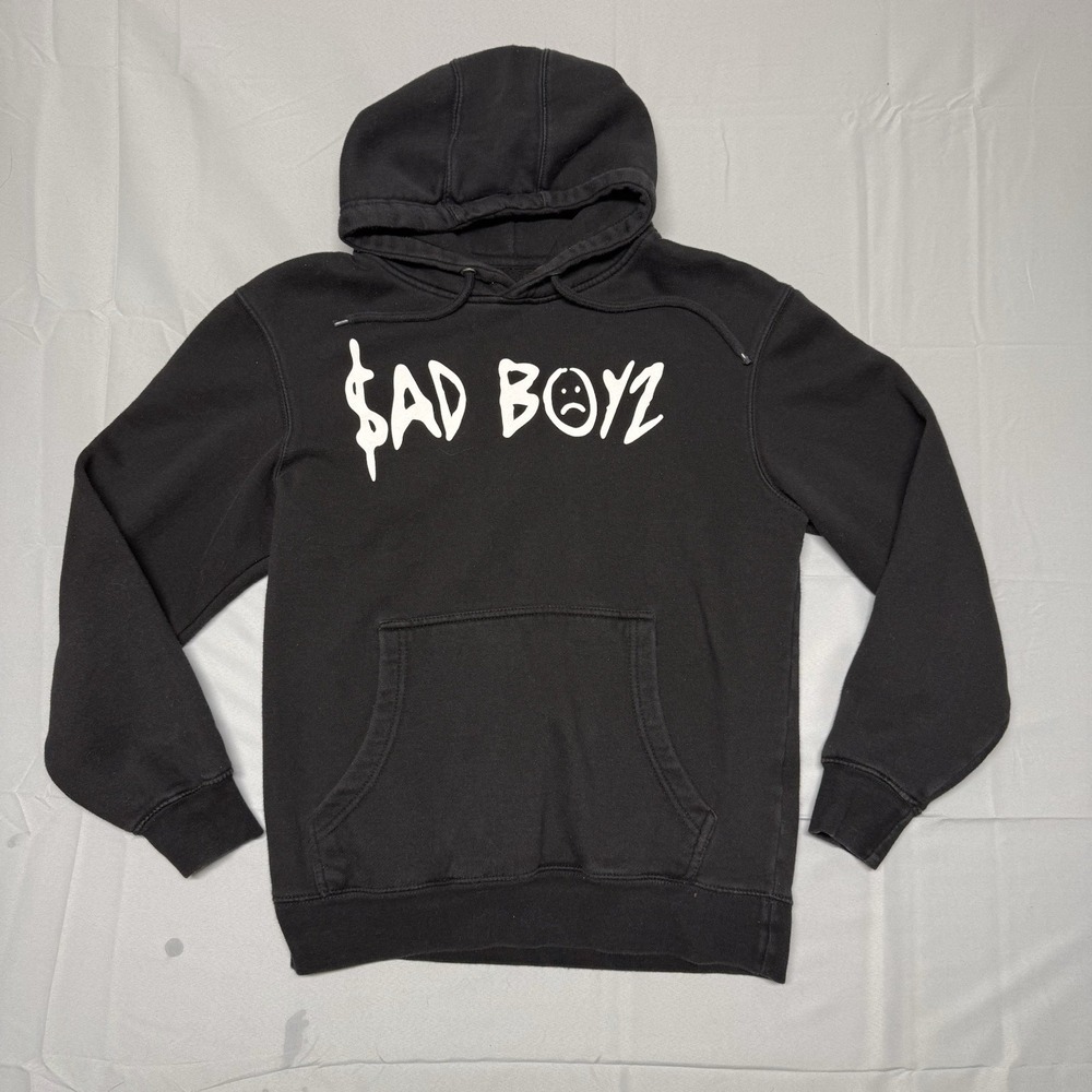 Sad Boyz Hooded‎ Sweatshirt Hoodie Small Junior H Logo Graphic